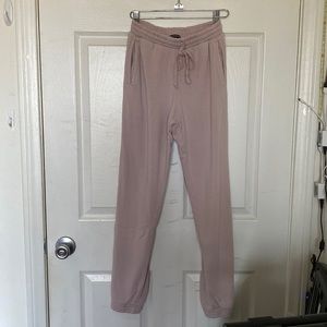 dusk pink brandy joggers/sweatpants